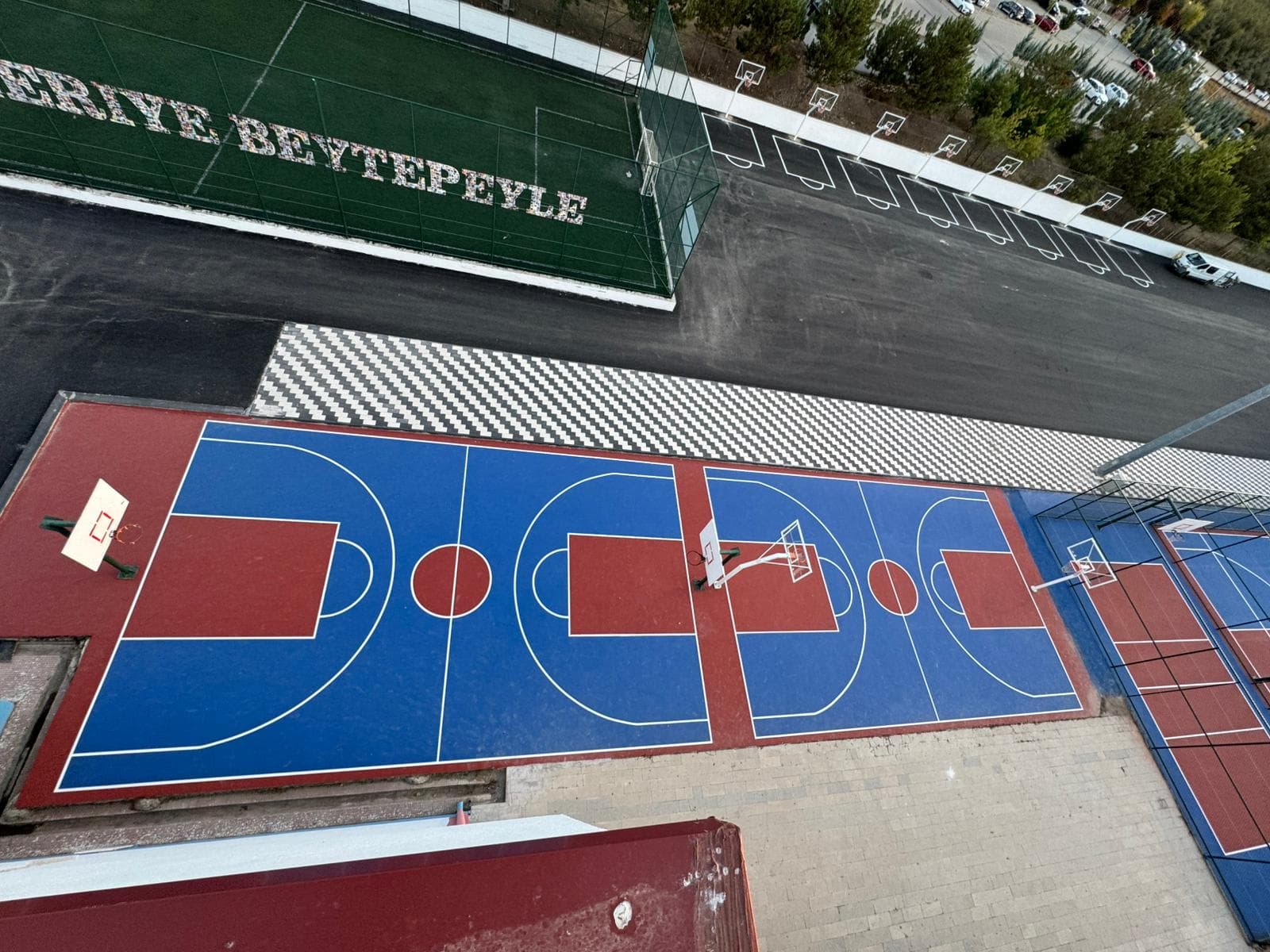 Basketbol Sahası - önce